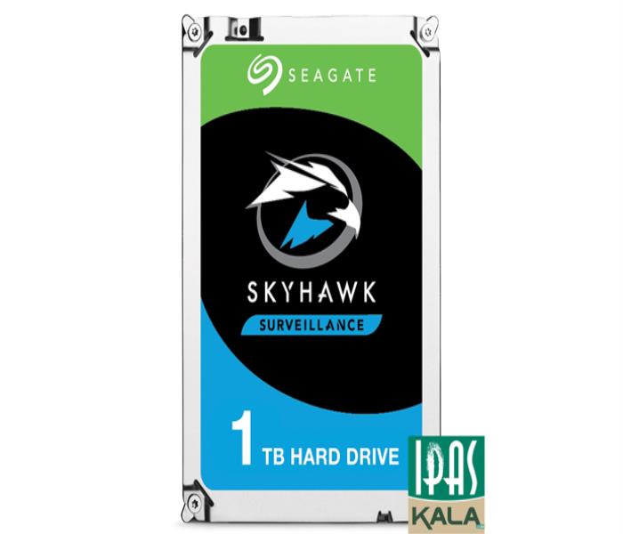 هارددیسک اینترنال ظرفیت 1 ترابایت سیگیت مدل SkyHawk ST1000VX005
