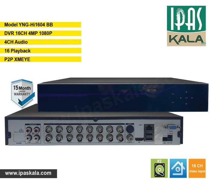 1080p DVR YNG-Hi1604 BB - 