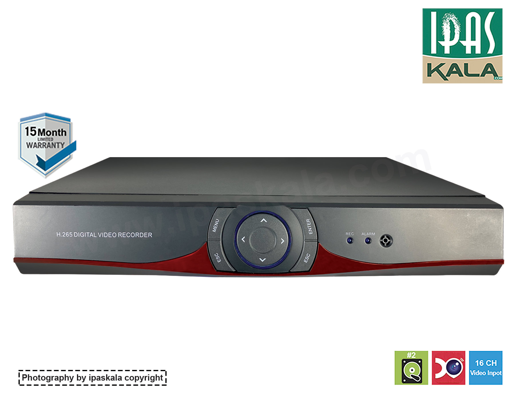 DVR 16CH 2MP 1080N YNG - دستگاه DVR فرانگر الکترونیک