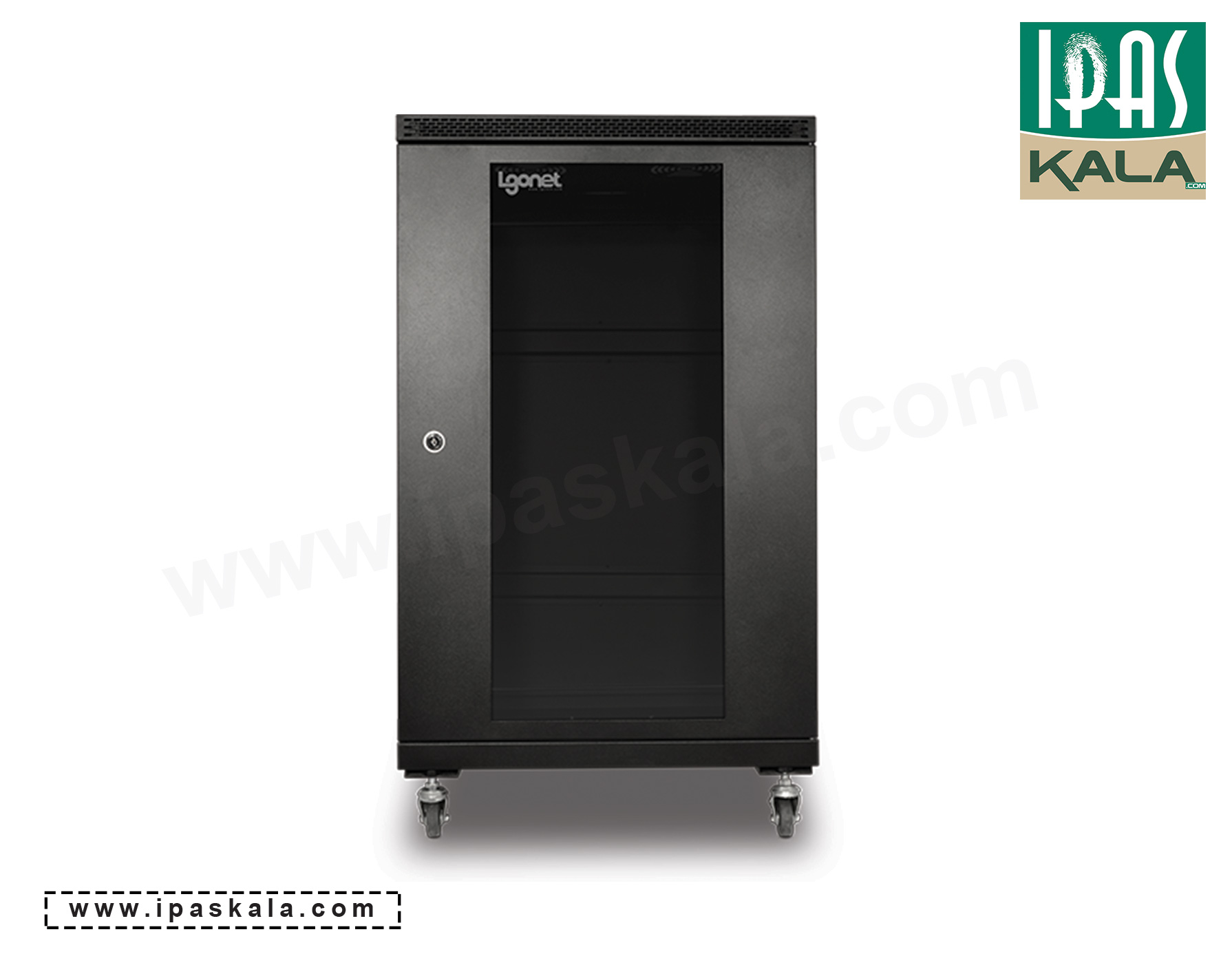 رک استاندارد  18یونیت ایستاده ، عمق80