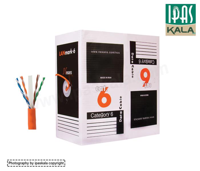 کابل شبکه مس نگزنس - Nexans CAT6 UTP - حلقه 305 متری