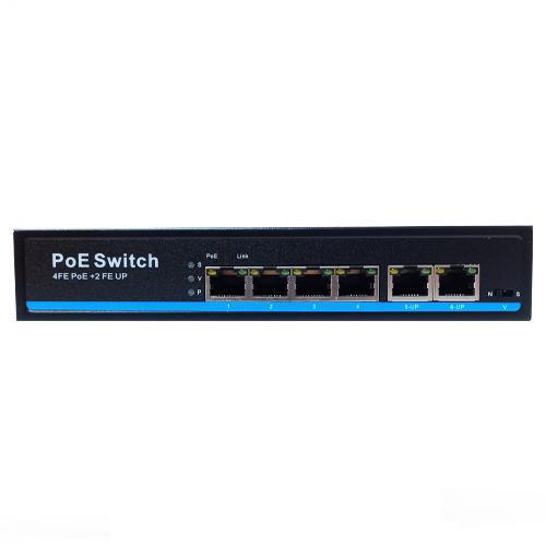 سوئیچ 4 پورت POE مدل H-one Switch S1004P-2F