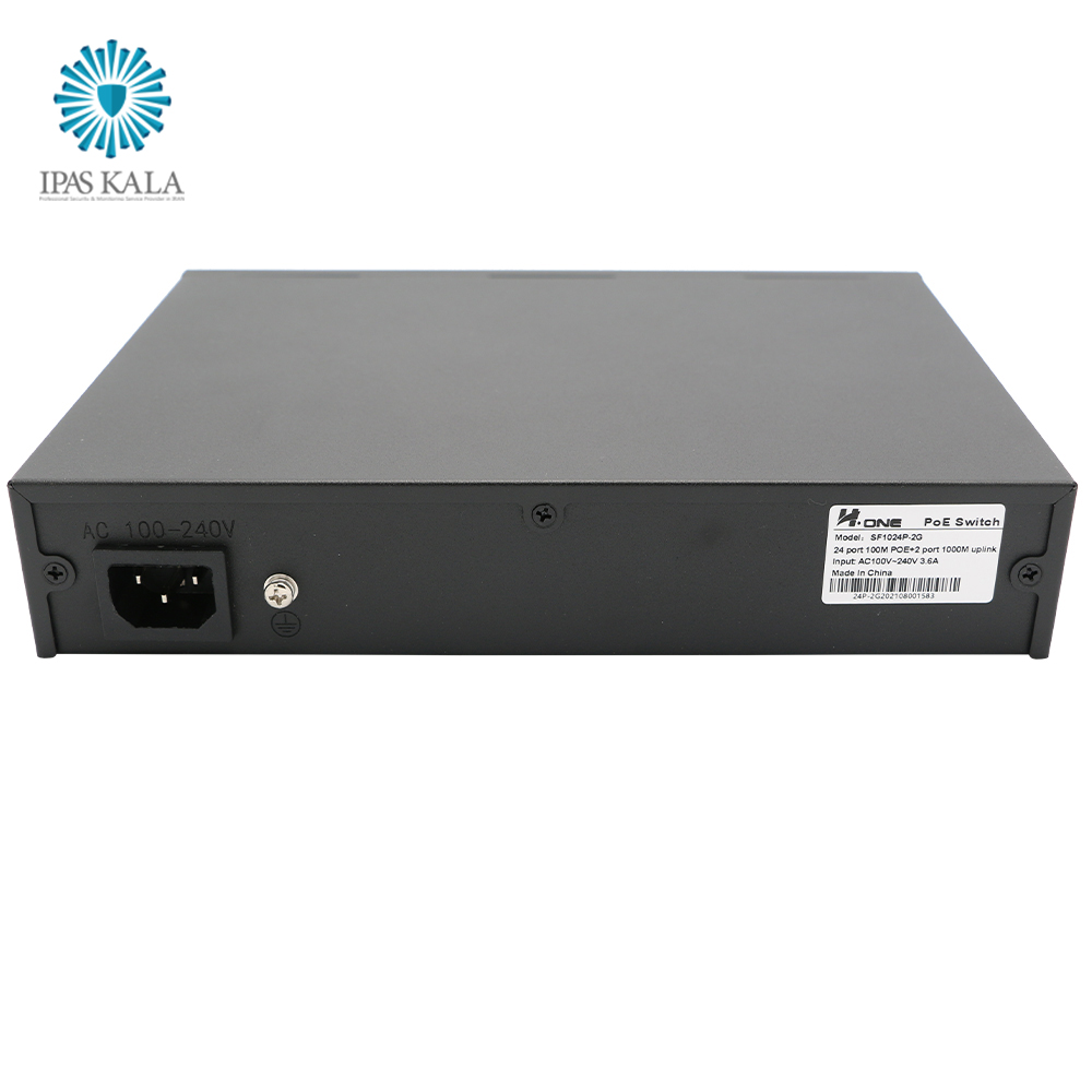 سوییچ 24 پورت POE اچ وان مدل H-One Switch SF1024 P-2G