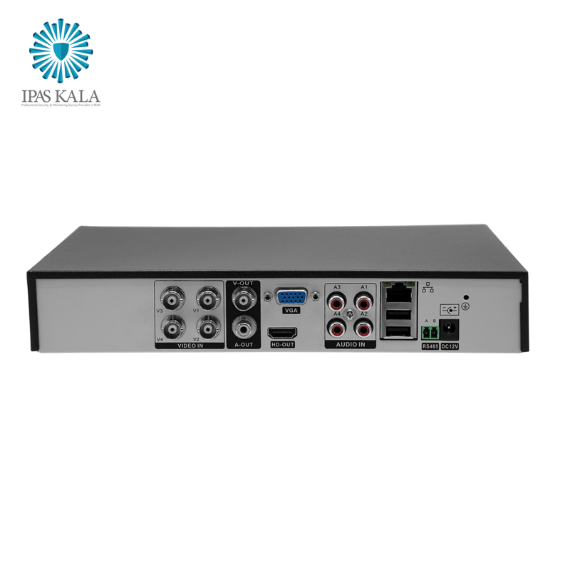 دستگاه DVR 4ch 5MP برند مکس ویژن 5MN NOVA همراه با موس بیسیم enzo و پد موس