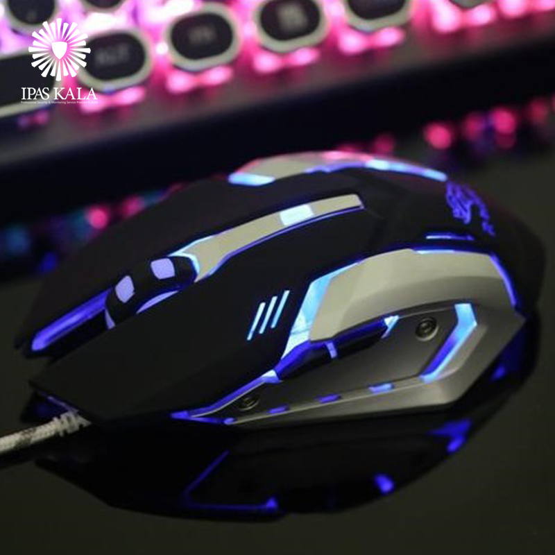 موس بازی gaming mouse R Horse FC-1930