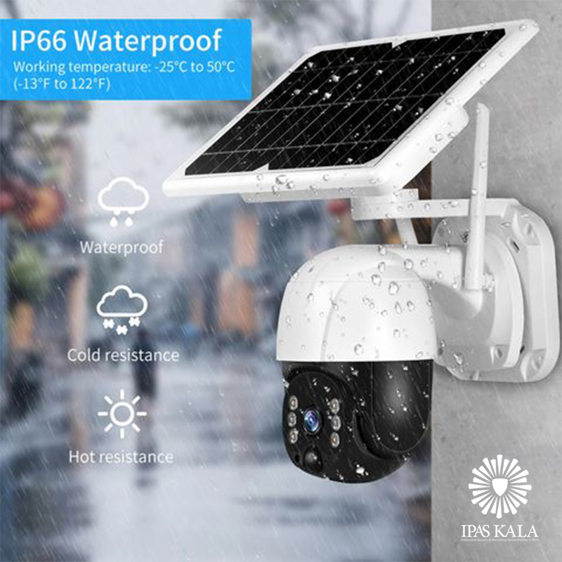 دوربین سیم کارتی خورشیدی Solar V380 اسپیددام