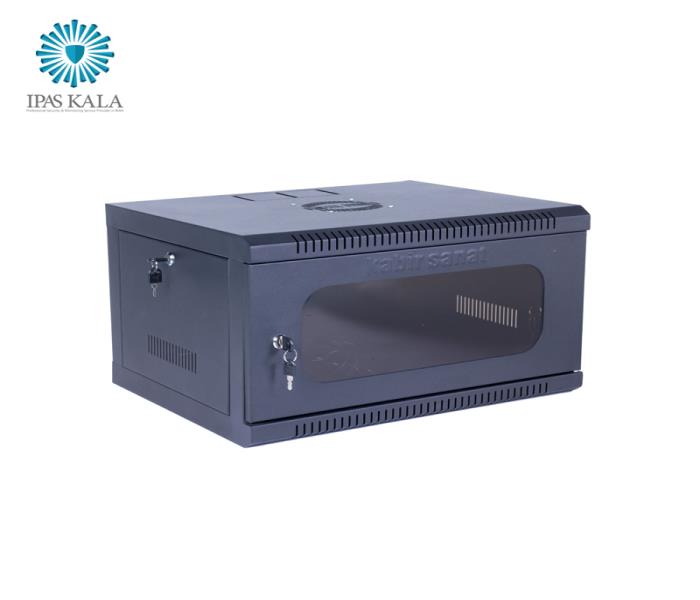 رک دیواری 6 یونیت عمق 45 کبیر صنعت