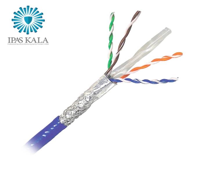 کابل شبکه cat6 SFTP CCA حلقه 500 متری