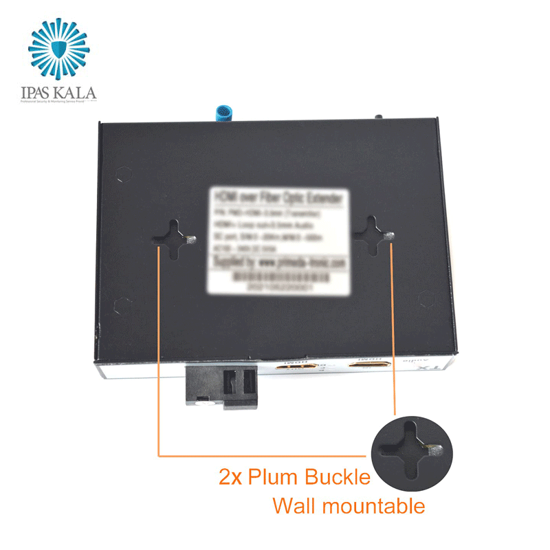 انتقال دهنده HDMI و USB تا فاصله 20 کیلومتری به وسیله فیبر نوری