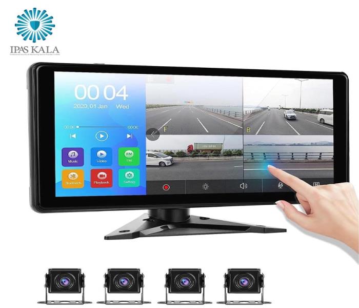 پکیچ 4 دوربین مخصوص خودرو  تریلی - کمپر - کامیون 