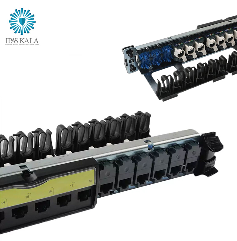 پچ پنل 24 پورت لگراند CAT6 UTP وارداتی